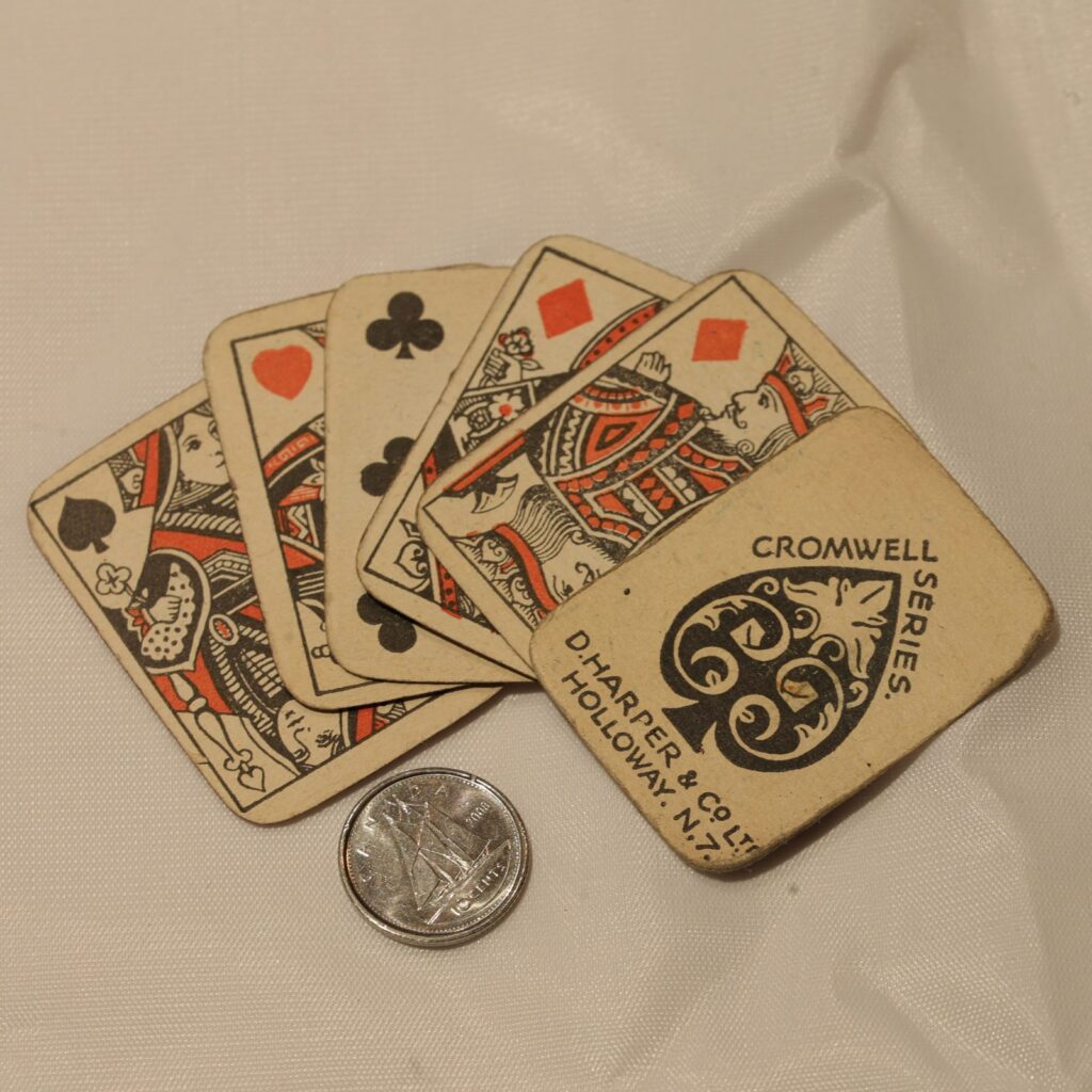 Look Close - cards Playing cards and coin photographed for the Exposures Lite Look Close challenge. Straight out of camera.
